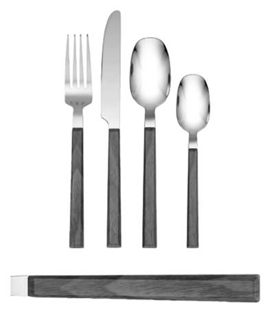 Henley Light Wood (Stainless) by Hampton Silversmiths