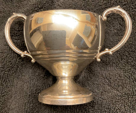 581 (Sterling, Hollowware) Weighted Mini Open Sugar