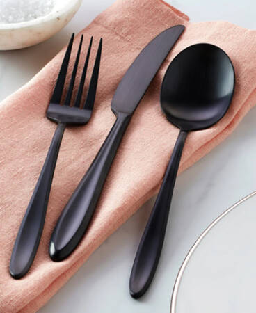 Ayla Satin Black (Stainless) by Hampton Silversmiths