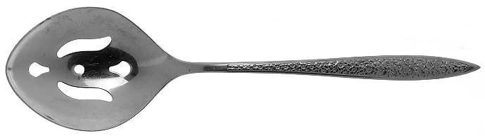 Bright Meadow (Stainless) Pierced Tablespoon (Serving Spoon)