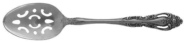Chalmette (Stainless) Pierced Tablespoon (Serving Spoon)