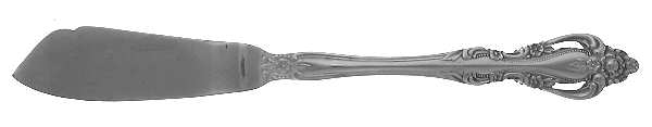 Chalmette (Stainless) Flat Handle Master Butter Knife