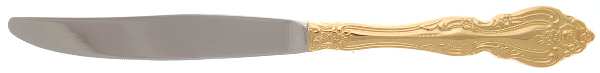 Classic Baroque (Gold Electroplate) Modern Solid Knife