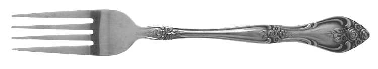Floral Baroque (Stainless) Fork