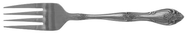 Floral Baroque (Stainless) Individual Salad Fork