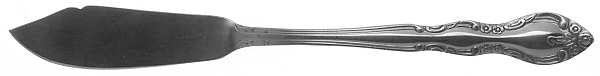 Fleurette (Stainless) Flat Handle Master Butter Knife