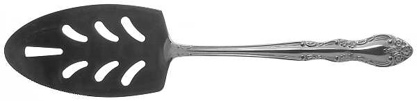 Fleurette (Stainless) Pierced All Stainless Pie Server