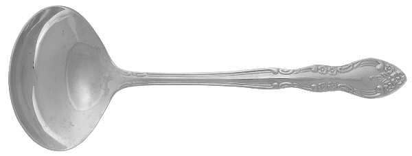 Fleurette (Stainless) Solid Gravy Ladle