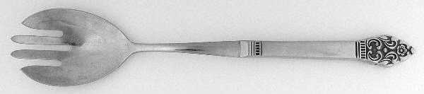 IMI17 (Stainless) Salad Serving Fork with Stainless Prongs