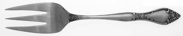 IMI35 (Stainless) Medium Solid Cold Meat Serving Fork
