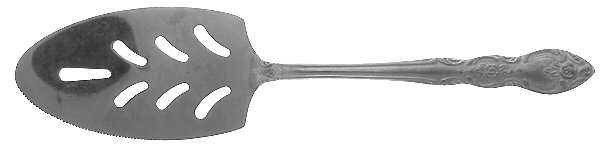IMI4 (Stainless) Pierced All Stainless Pie Server