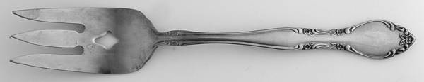 Normandy (Stainless) Medium Solid Cold Meat Serving Fork