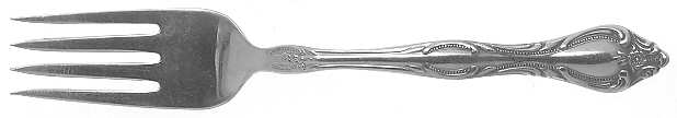 Royal Baroque (Stainless) Individual Salad Fork