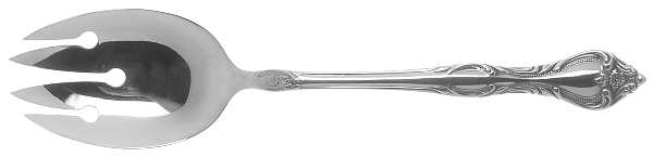 Royal Baroque (Stainless) Solid Salad Serving Fork