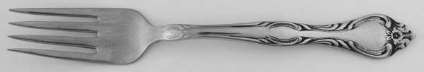 Royal Baroque (Stainless) Individual Salad Fork