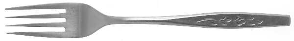 Rose Silhouette (Stainless) Fork