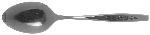 Rose Silhouette (Stainless) Tablespoon (Serving Spoon)