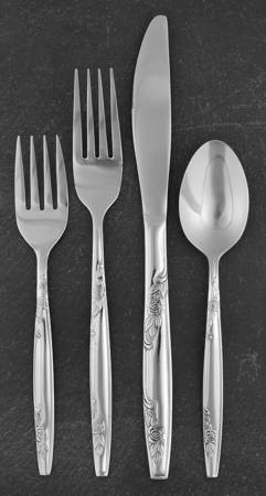 Rosemere (Stainless) 4 Piece Place Setting