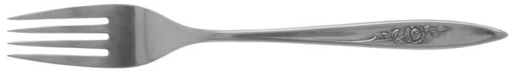 Shadow Rose (Stainless) Fork