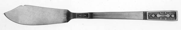 Cortina (Stainless) Flat Handle Master Butter Knife by Interpur