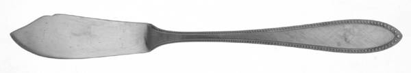 INR5 (STAINLESS) Flat Handle Master Butter Knife by Interpur