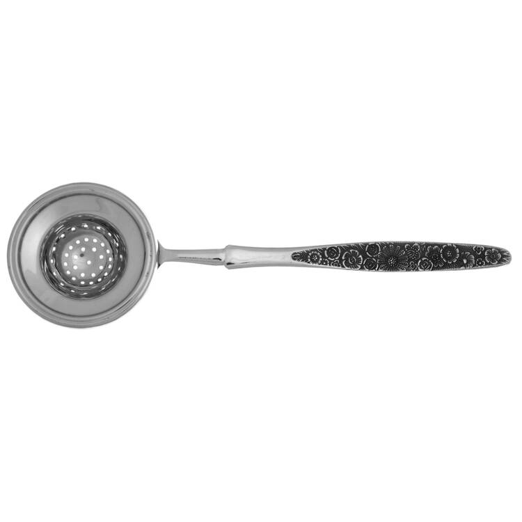 Jardinera (Stainless) Tea Strainer Overcup Serving-Stainless Bowl HC