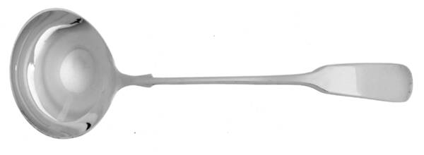 1810 (Sterling, 1930) Solid Piece Cream Ladle