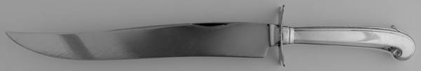 1810 (Sterling, 1930) Sm Carving Knife W/Stnl Prg, Str Guard,Pistol Hdl