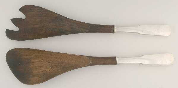 1810 (Sterling, 1930) Wooden Bowl 2 Piece Salad Set