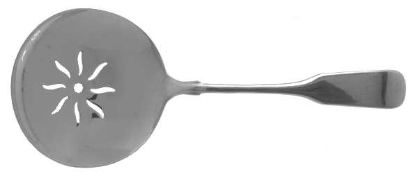 1810 (Sterling, 1930) Solid Bon Bon Spoon with Pierced Bowl