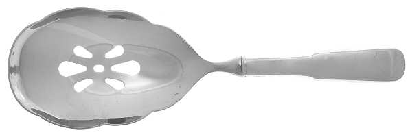 1810 (Sterling, 1930) Pierced Serving Spoon with Stainless Bowl