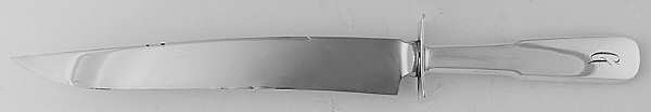 1810 (Sterling, 1930) Small Carving Knife Stainless Blade W/Sterling Gua