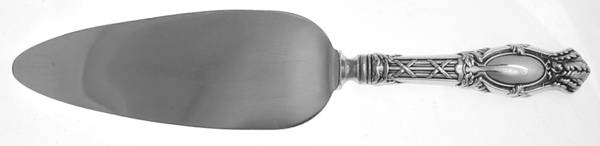 Abbottsford (Sterling, 1907) Pie Server with Silverplate Blade