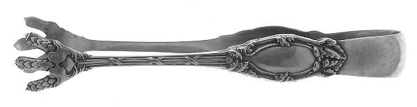 Abbottsford (Sterling, 1907) Small Sugar Tongs
