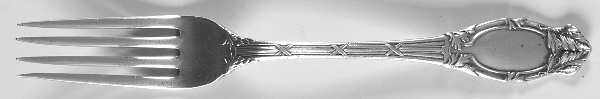 Abbottsford (Sterling, 1907) Solid Youth Tea Fork