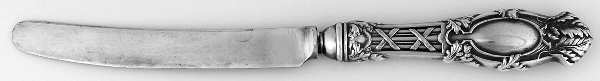 Abbottsford (Sterling, 1907) Orange Knife with Silverplate Blade