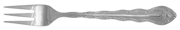 Abbey Rose (Silverplate) Cocktail/Seafood Fork
