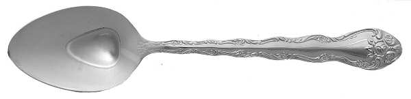 Abbey Rose (Silverplate) Place/Oval Soup Spoon