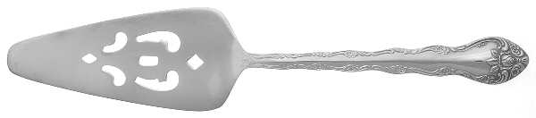 Abbey Rose (Silverplate) Solid Pierced Pie Server
