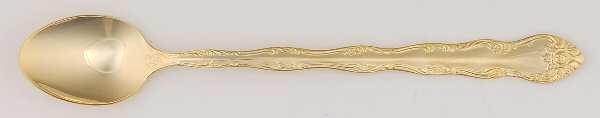 Abbey Rose (Gold Electroplate) Iced Tea Spoon