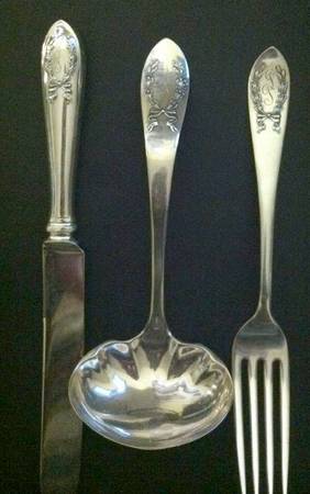 Adanac (Sterling, 1910) Solid Gravy Ladle