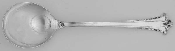 Admiral I (Silverplate, 1918) Round Bowl Soup Spoon (Gumbo)