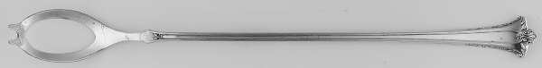 Admiral I (Silverplate, 1918) Pierced Bowl Long Handle Olive Spoon