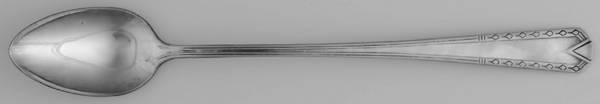 Admiral II (Silverplate, 1940) Iced Tea Spoon by International Silver