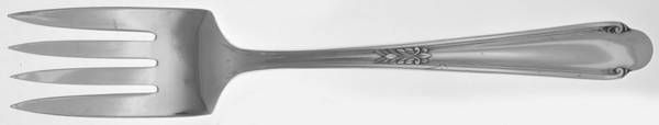 Admiration (Silverplate, 1936) Medium Solid Cold Meat Serving Fork