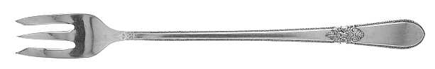 Adoration (Silverplate, No Monograms) Cocktail/Seafood Fork
