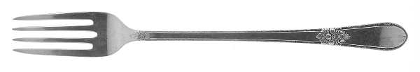 Adoration (Silverplate, No Monograms) Grille Fork (Viande)