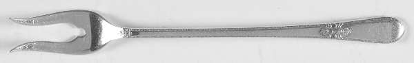 Adoration (Silverplate, No Monograms) Short Handle Pickle/Olive Fork