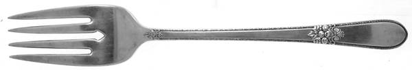 Adoration (Silverplate, No Monograms) Individual Salad Fork
