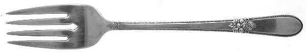 Adoration (Silverplate, No Monograms) Individual Salad Fork